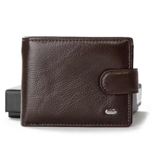 Кошелек Classic Мужской кожа DR. BOND M14 coffee