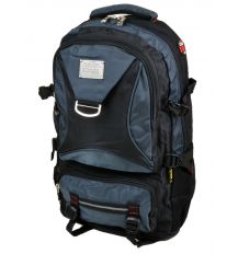 Рюкзак Туристический нейлон Royal Mountain 7916 black-blue Рюкзак Туристический нейлон Royal Mountain 7916 black-blue