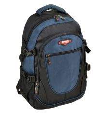 Рюкзак Городской нейлон Power In Eavas 9607 black-blue Рюкзак Городской нейлон Power In Eavas 9607 black-blue