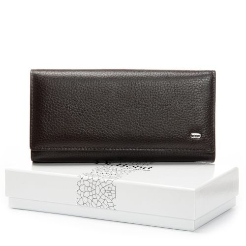 Гаманець Шкіряний Жіночий Classic DR. BOND W46-2 coffee