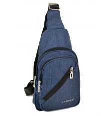 Сумка Мужская На Плечо нейлон Lanpad 01801 blue Сумка Мужская На Плечо нейлон Lanpad 01801 blue