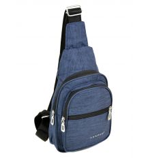 Сумка Мужская На Плечо нейлон Lanpad 01805 blue Сумка Мужская На Плечо нейлон Lanpad 01805 blue