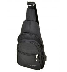 Сумка Мужская На Плечо нейлон Lanpad 01805 black Сумка Мужская На Плечо нейлон Lanpad 01805 black