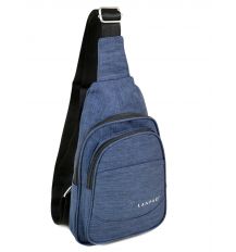 Сумка Мужская На Плечо нейлон Lanpad 01811 blue Сумка Мужская На Плечо нейлон Lanpad 01811 blue