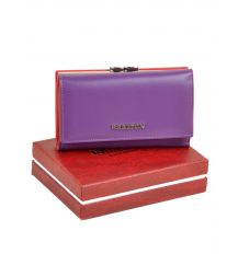 Кошелек Color женский кожаный BRETTON W5520 purple Кошелек Color женский кожаный BRETTON W5520 purple