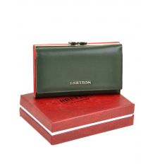 Кошелек Color женский кожаный BRETTON W5520 green Кошелек Color женский кожаный BRETTON W5520 green