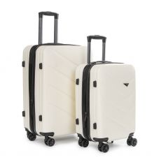 Дорожная Чемодан 2/1 ABS-пластик 8340 white Дорожная Чемодан 2/1 ABS-пластик 8340 white