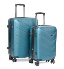 Дорожная Чемодан 2/1 ABS-пластик 8340 green Дорожная Чемодан 2/1 ABS-пластик 8340 green