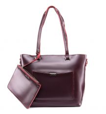 Сумка Женская Классическая кожа ALEX RAI 09-3 9322 wine-red Сумка Женская Классическая кожа ALEX RAI 09-3 9322 wine-red