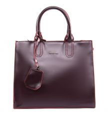 Сумка Женская Классическая кожа ALEX RAI 09-3 8633 wine-red Сумка Женская Классическая кожа ALEX RAI 09-3 8633 wine-red