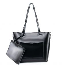 Сумка Женская Классическая кожа ALEX RAI 09-3 9322 black Сумка Женская Классическая кожа ALEX RAI 09-3 9322 black