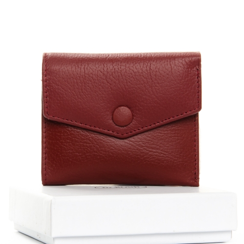 Кошелек Classic Женский кожа DR. BOND WS-20 dark-red