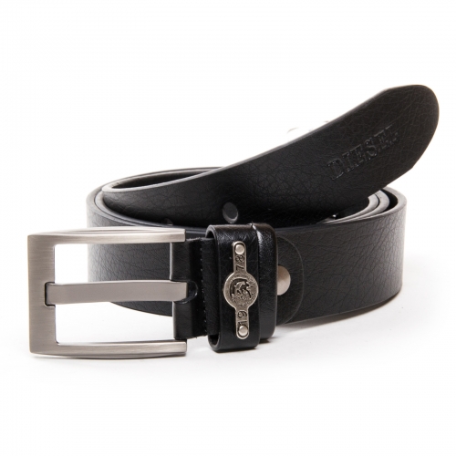 Ремень Мужской кожа SL DS-184501 black Распродажа