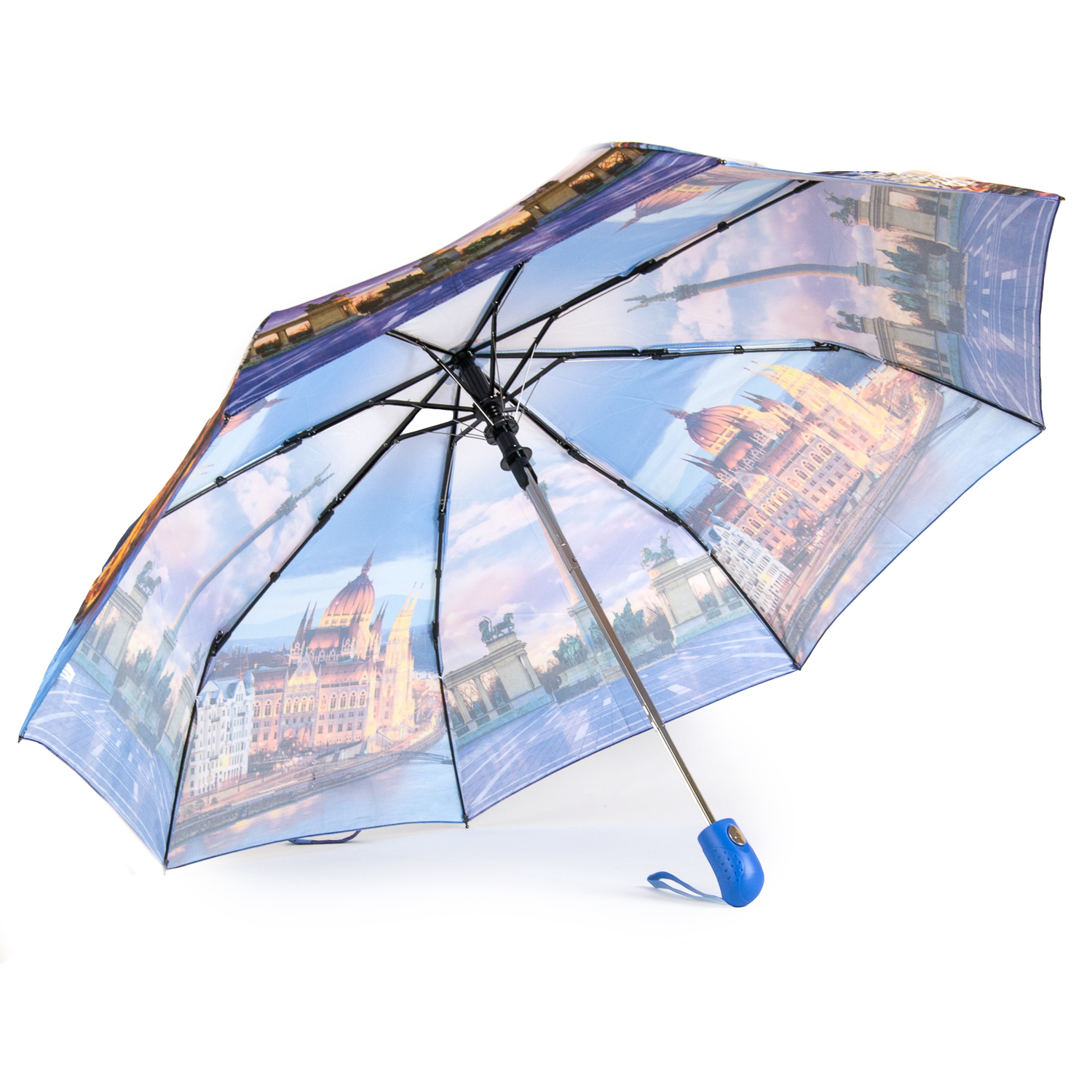 Зонт Полуавтомат понж SL21303-4 - фото 3