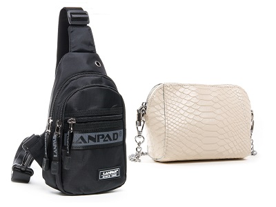 Новинки! Чоловічі сумки LANPAD та жіночі сумочки Alex Rai