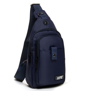 Сумка Мужская На Плечо нейлон Lanpad 4057 blue