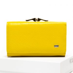 Кошелек Classic кожа DR. BOND WS-10 yellow