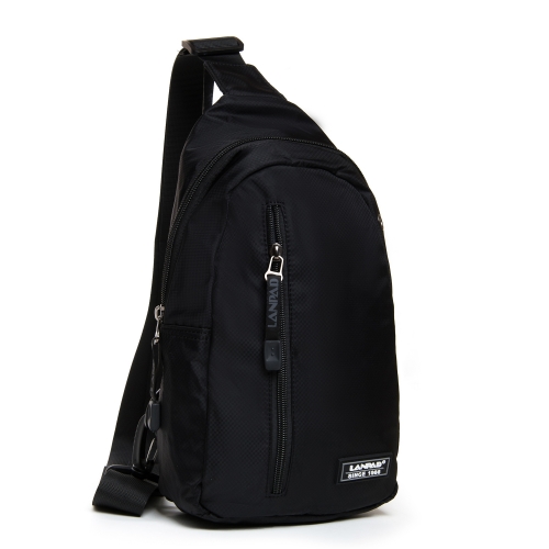 Сумка Мужская На Плечо нейлон Lanpad 3733 black