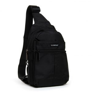 Сумка Мужская На Плечо нейлон Lanpad 3766 black