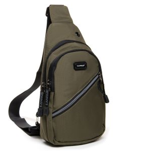 Сумка через плечо мужская Lanpad 82032 green