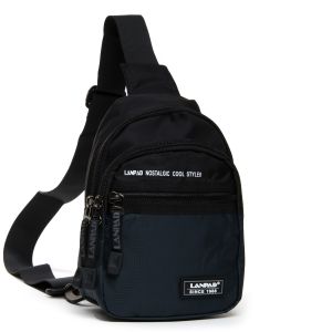 Сумка Мужская На Плечо нейлон Lanpad 83008 blue