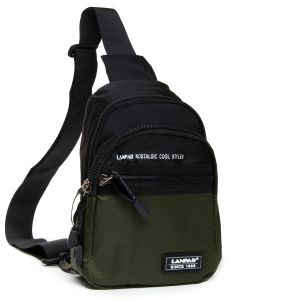 Сумка Мужская На Плечо нейлон Lanpad 83008 green