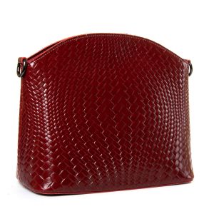 Сумка Жіноча Класична шкіра PODIUM P20 1539 white-red