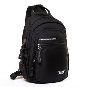 Сумка Мужская На Плечо нейлон Lanpad 83012 black Сумка Мужская На Плечо нейлон Lanpad 83012 black