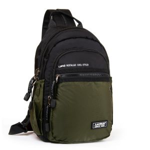 Сумка Мужская На Плечо нейлон Lanpad 83012 green Сумка Мужская На Плечо нейлон Lanpad 83012 green