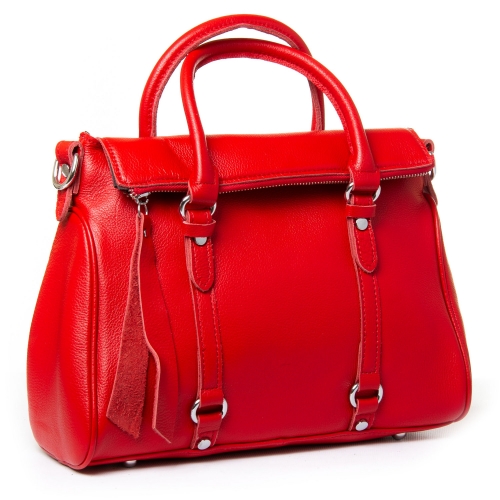 Сумка Женская Классическая кожа P108 8792-9 red