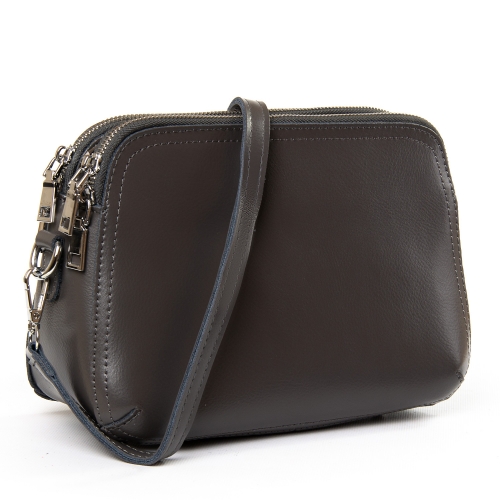 Сумка Женская Классическая кожа P64 8725-220 grey