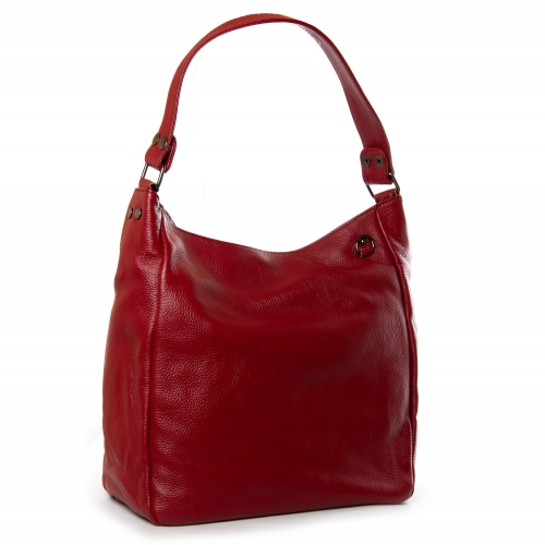 Сумка Женская Классическая кожа P67 8639-9 wine-red