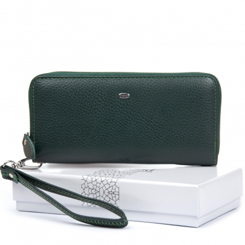 Кошелек Classic Женский кожа DR. BOND W38 green