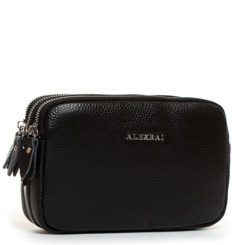 Сумка Женская Клатч кожа ALEX RAI 60061 black