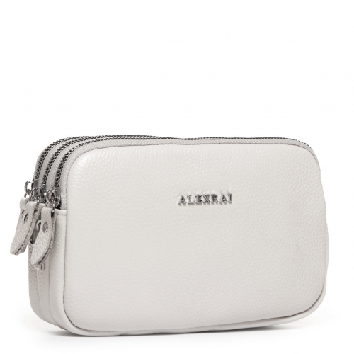 Сумка Шкіряна Жіноча Клатч ALEX RAI 60061 white