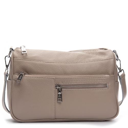 Сумка Шкіряна Жіноча Класична ALEX RAI 2041-9 khaki