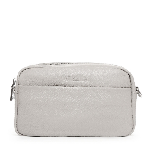Сумка Женская Клатч кожа ALEX RAI 3801 pale grey