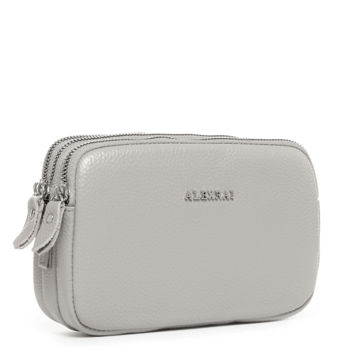Сумка Женская Клатч кожа ALEX RAI 60061 pale grey
