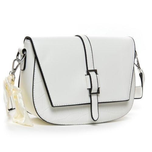 Сумка Женская Классическая иск-кожа FASHION 22 18108 white