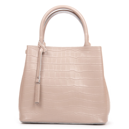Сумка Шкіряна Жіноча Класична ALEX RAI 1546-1 l.beige