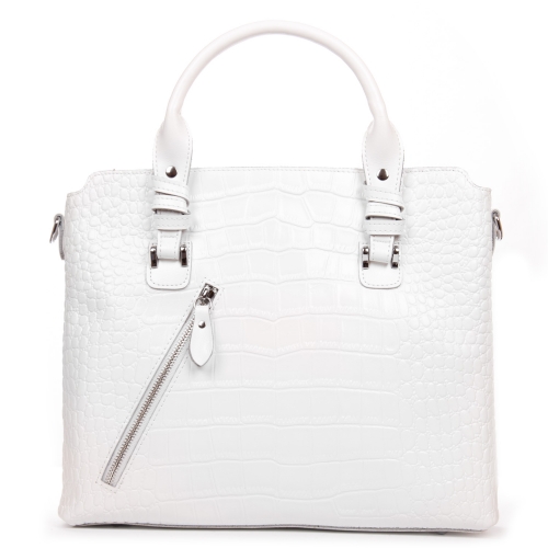 Сумка Шкіряна Жіноча Класична ALEX RAI 8640 white