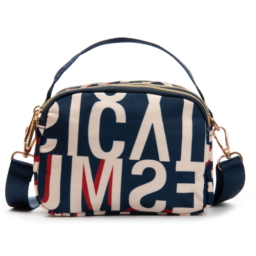 Сумка Женская Текстиль полиамид Jielshi 8-31 blue letters