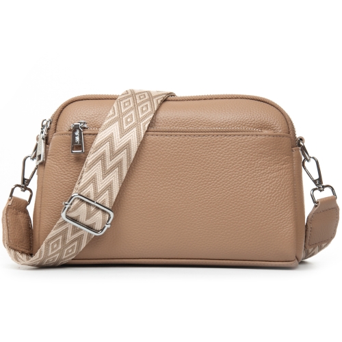 Сумка Шкіряна Жіноча Класична ALEX RAI 8960 l.khaki