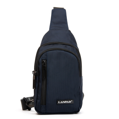 Сумка Мужская На Плечо нейлон Lanpad 20829 blue