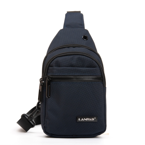 Сумка Чоловіча на плече нейлон Lanpad 82081 blue
