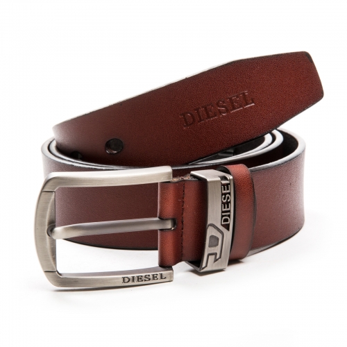 Ремінь шкіряний чоловічий DS-3725 light-brown