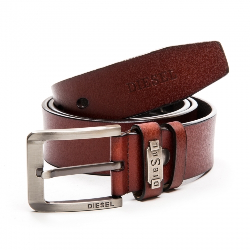 Ремінь шкіряний чоловічий DS-3741-2 light-brown