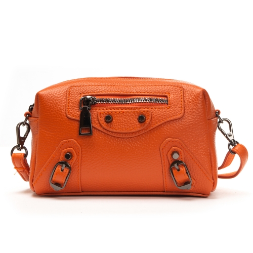 Сумка Шкіряна Жіноча Клатч ALEX RAI 60072 orange