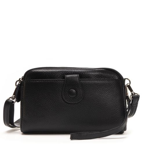 Сумка Женская Клатч кожа ALEX RAI 88085 black