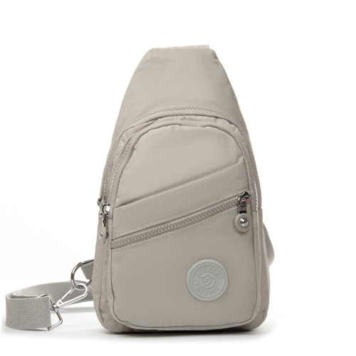 Сумка Женская Текстиль бананка полиамид Jielshi 0879 beige